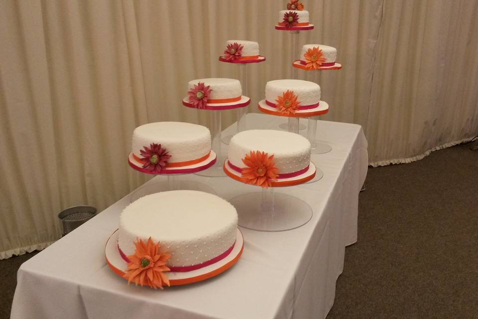 3 Tiered Wedding Cake