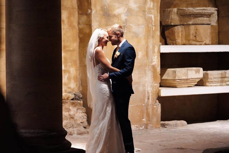 Chloe & Ben at The Roman Baths