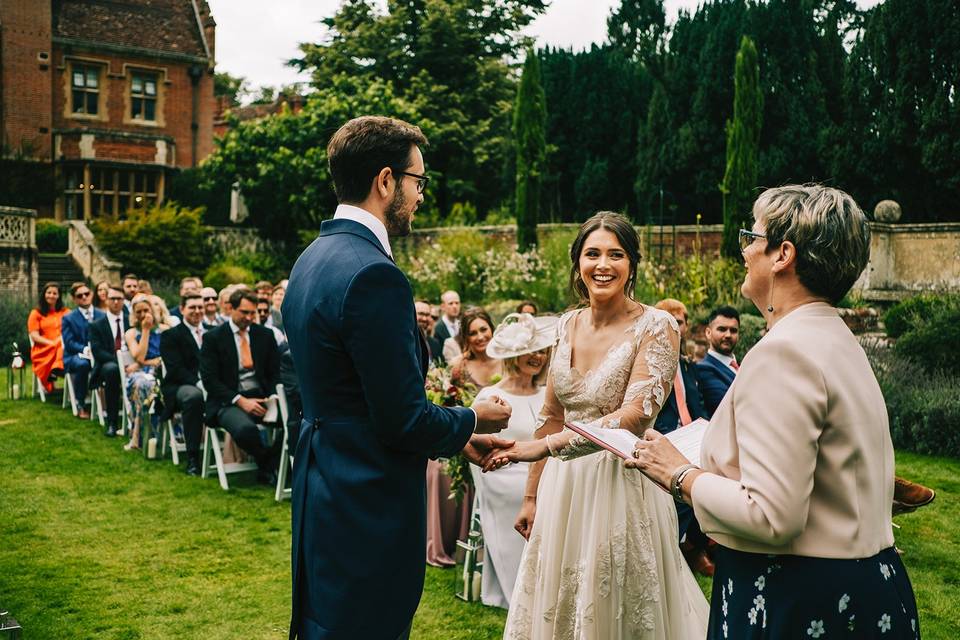 Outdoor ceremony