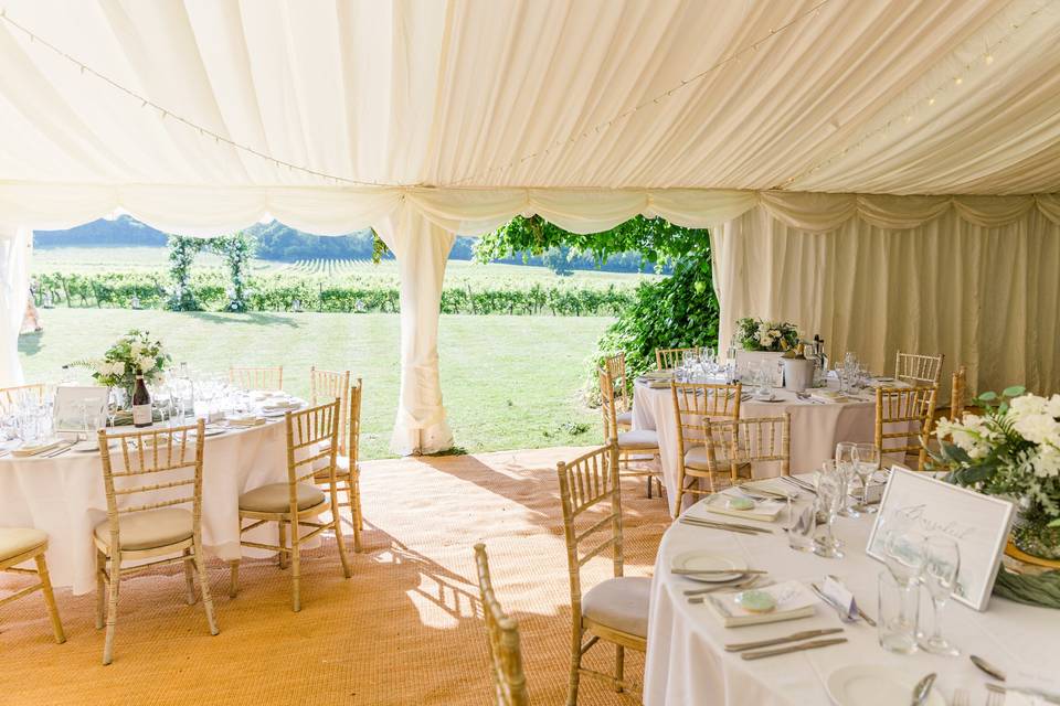 Vineyard Hotel Marquee