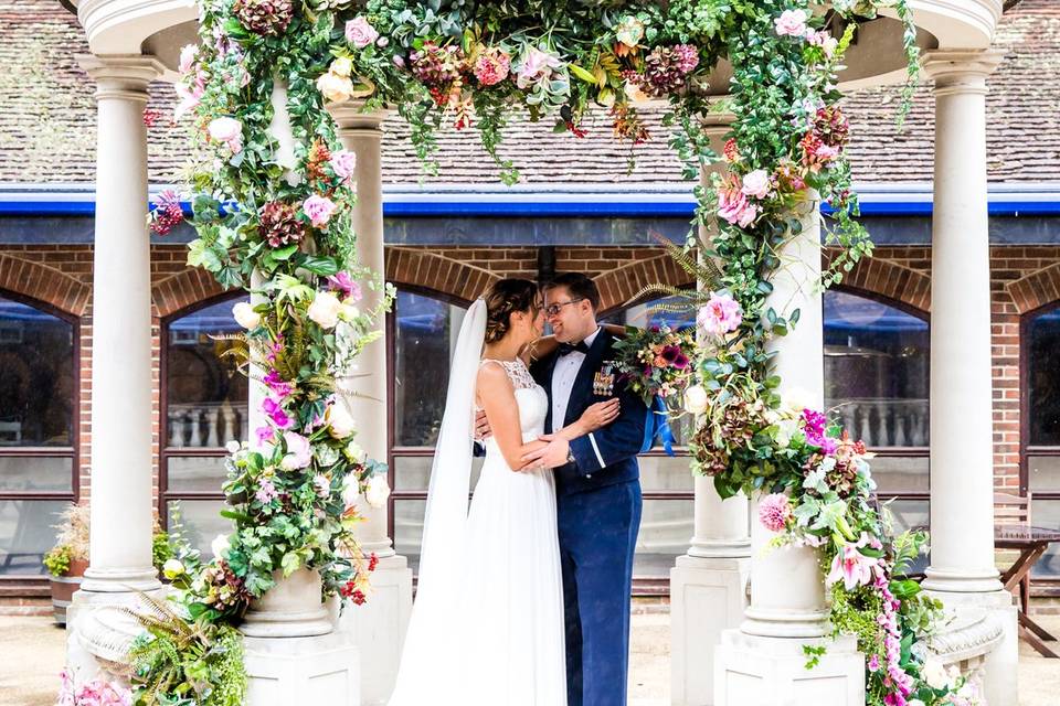 Courtyard Reception Photos