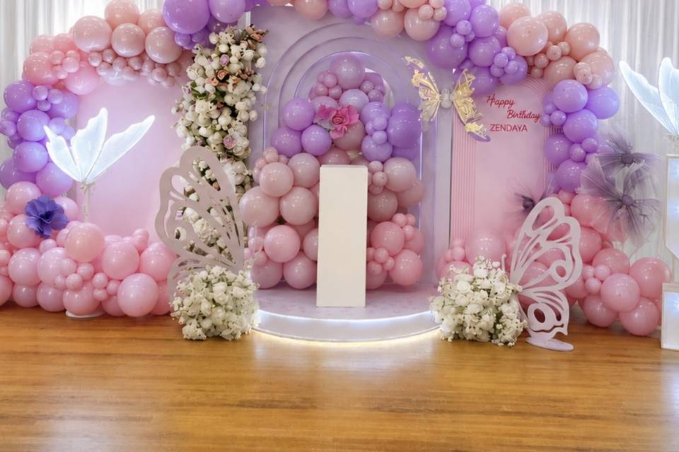 Fairy birthday decor