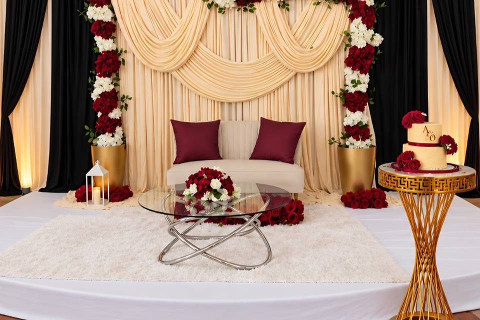 Traditional wedding decoration