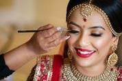 Asian Bridal hair and make up