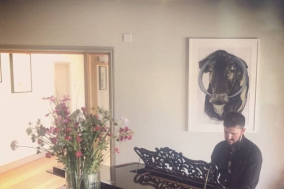Adam on Piano