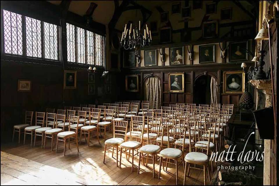 Ceremony in The Main House