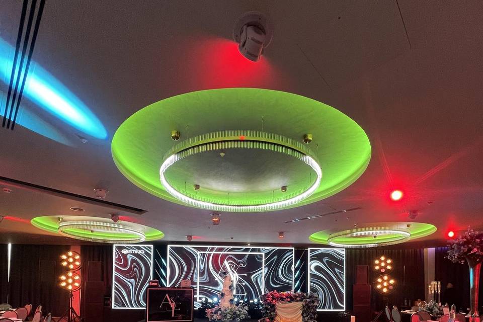 Custom Dancefloor, Split LED