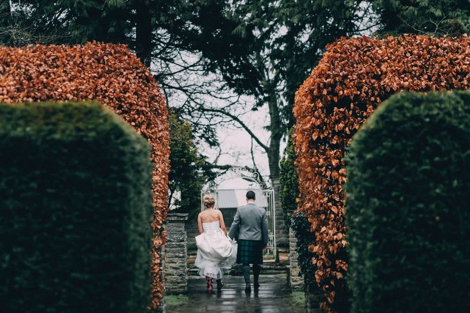 Autumn at Doxford Hall