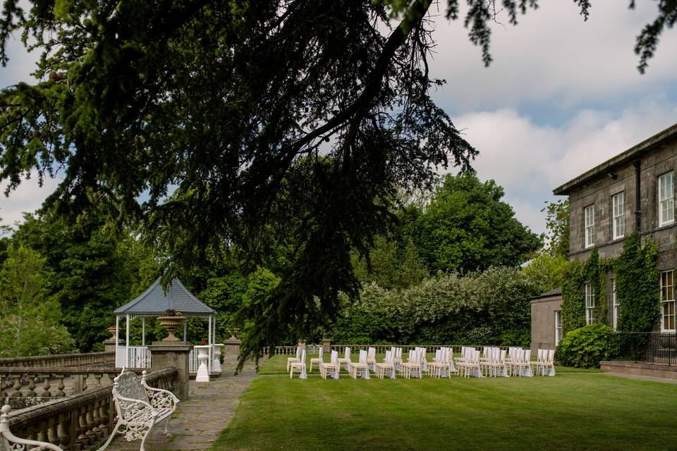 Outdoor ceremony