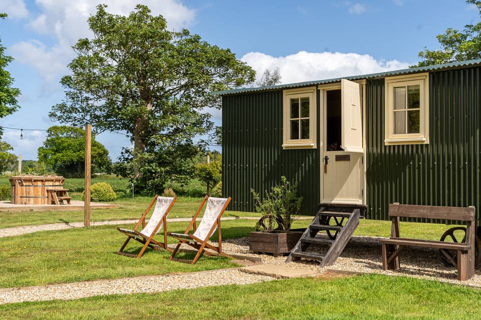 Shepherds Huts x3