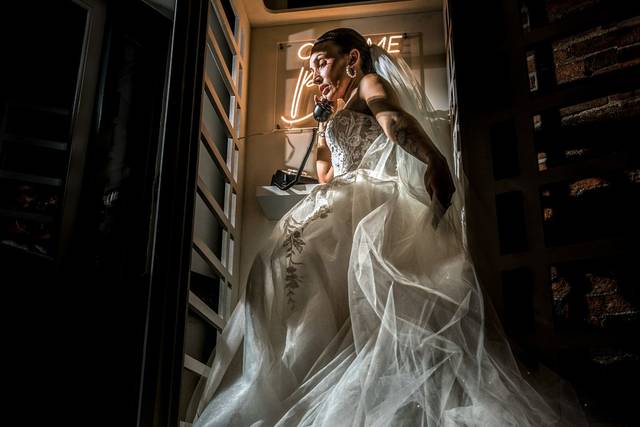 Stylish bride