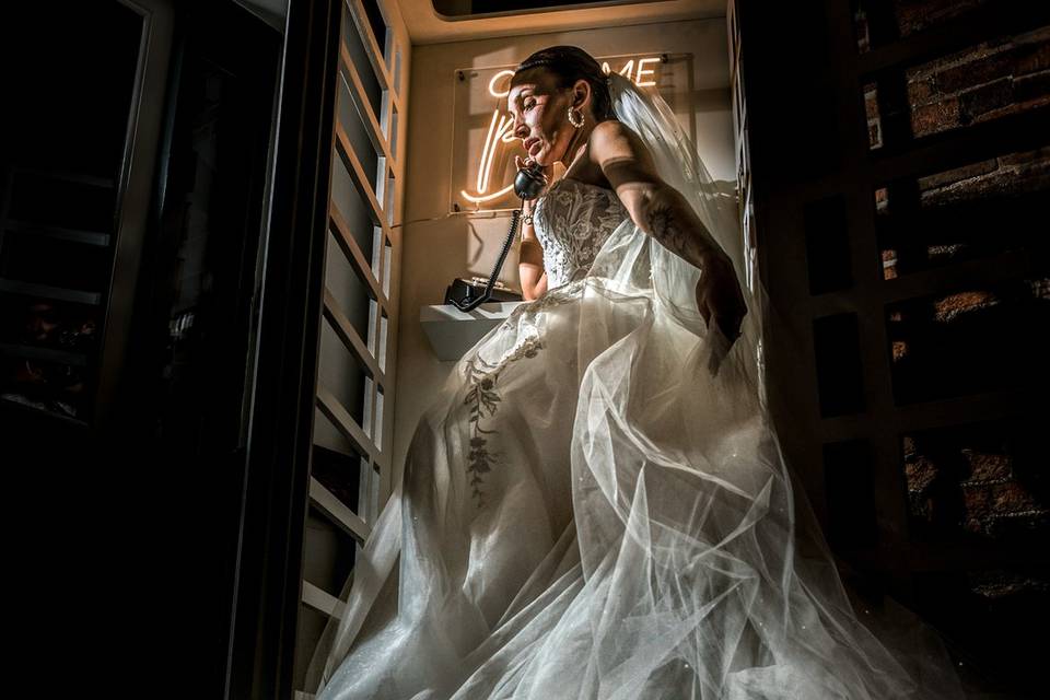 Stylish bride