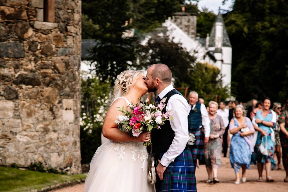 Ellon castle wedding