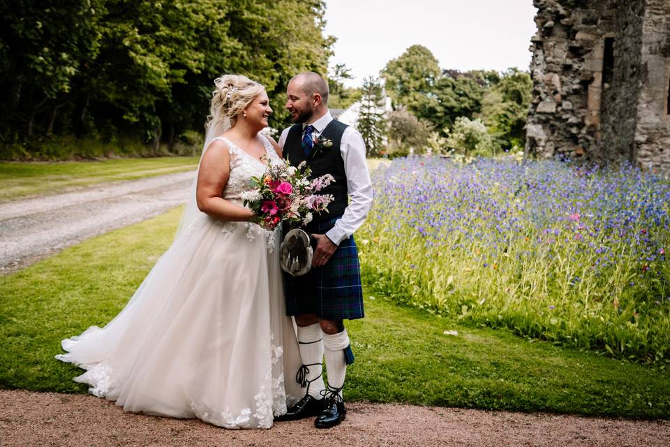 Ellon castle wedding