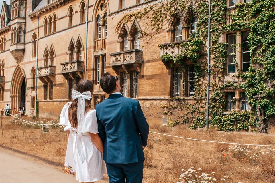 Oxford registry wedding