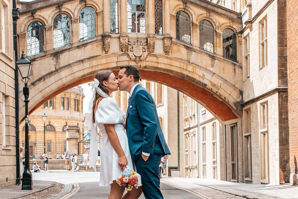 Oxford registry wedding