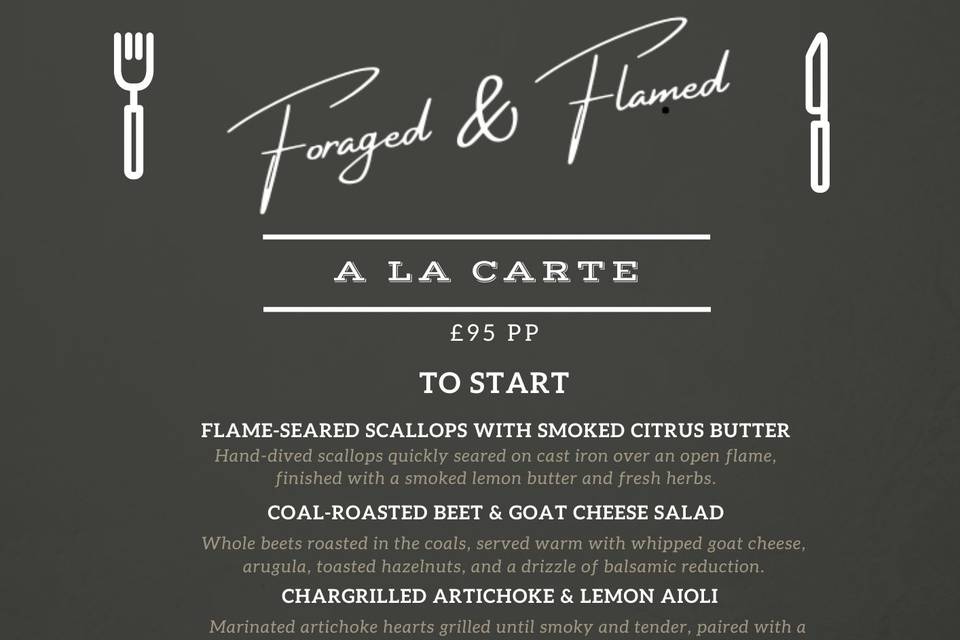 Example Menu