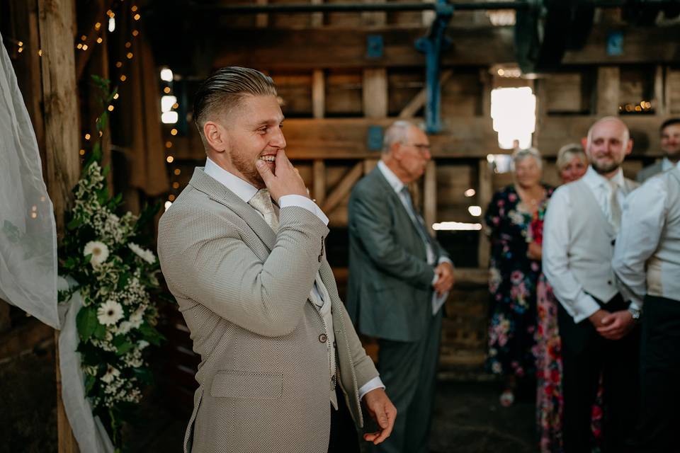 Groom reaction