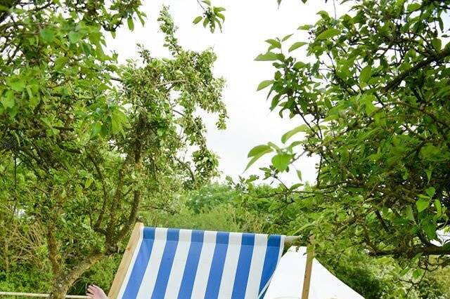 Giant deckchair