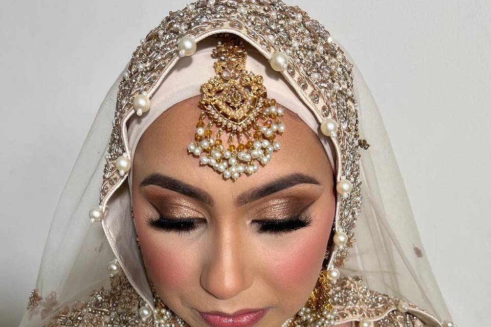 Bronzed bridal