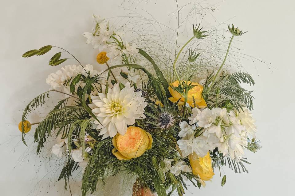 Natural style bride's bouquet