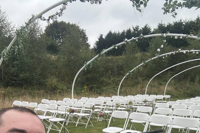 Outdoor Ceremony on Piano