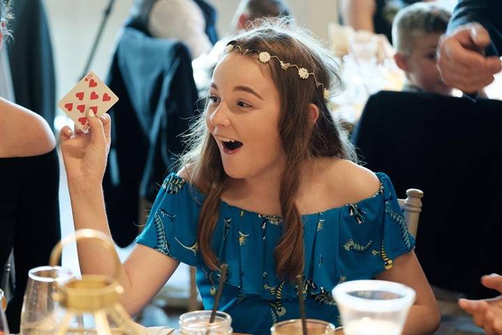 She can't believe it!