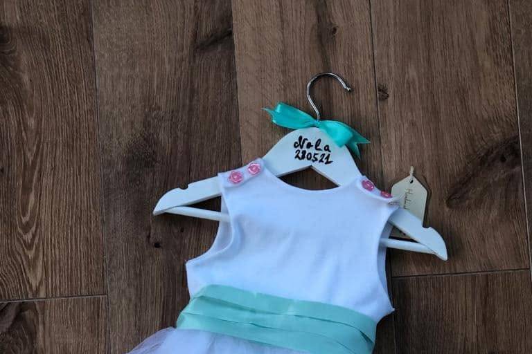Mini flower girl dress