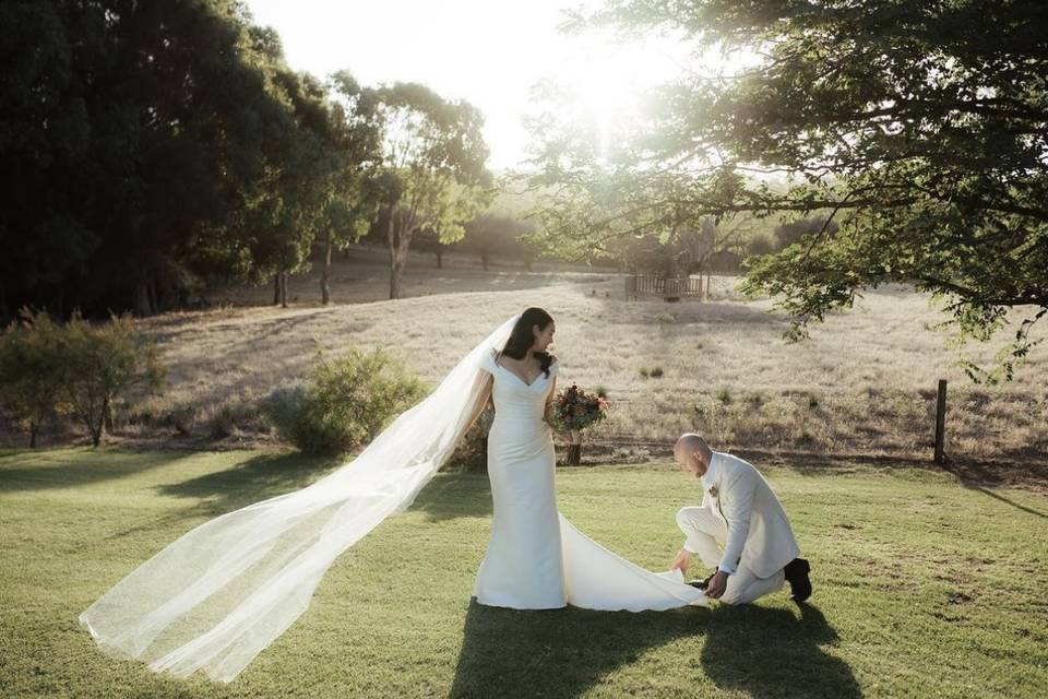 Station wedding Australia