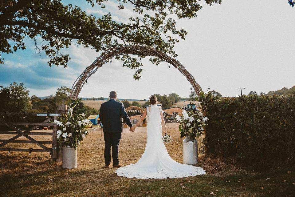 Arch in Sunset