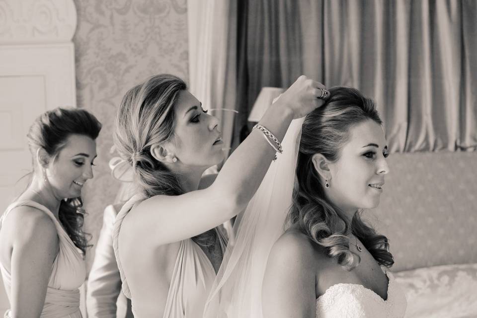 Bridal prep