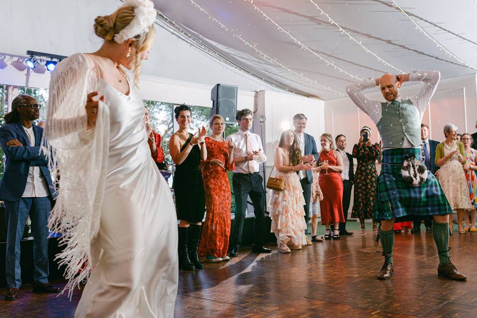 Dancing at Dundas Castle