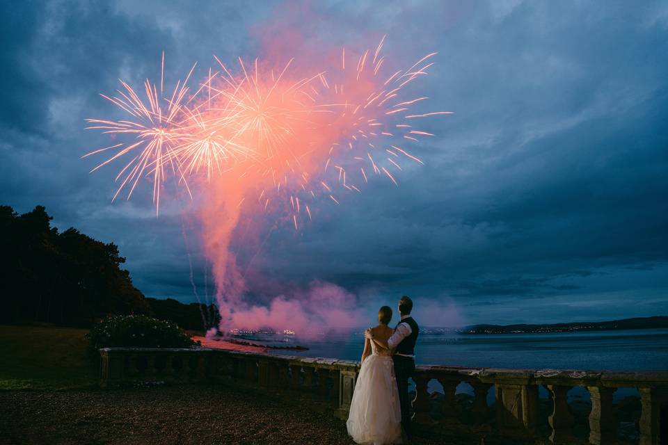 Barnbougle fireworks