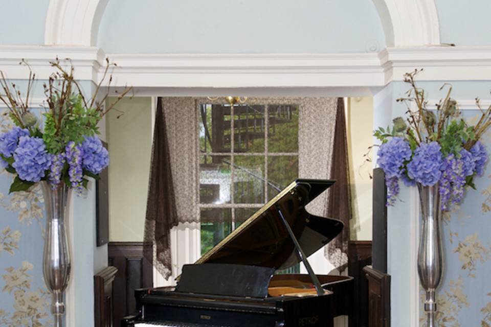 Piano room