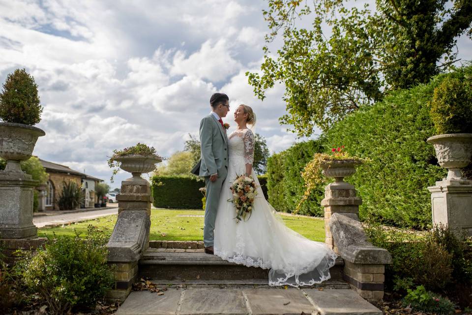 Bride and groom