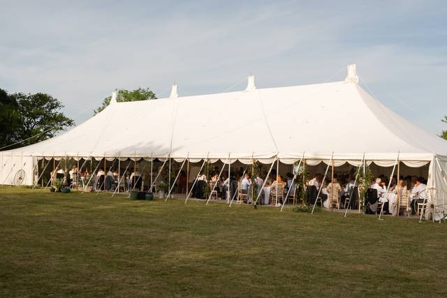 Our beautiful pole marquee