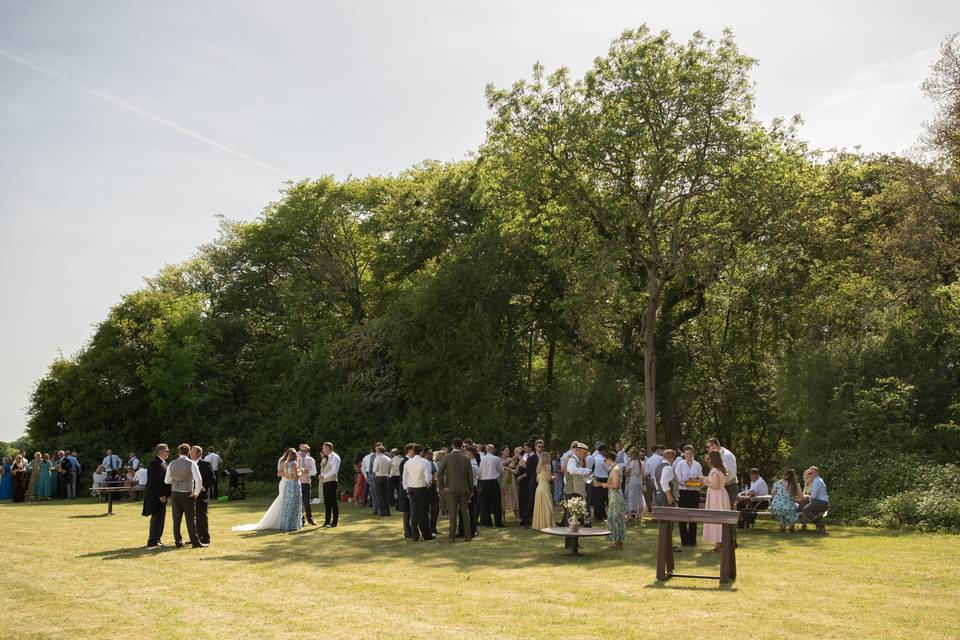 Wedding lawn