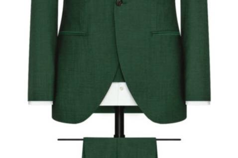 MTM bottle green suit