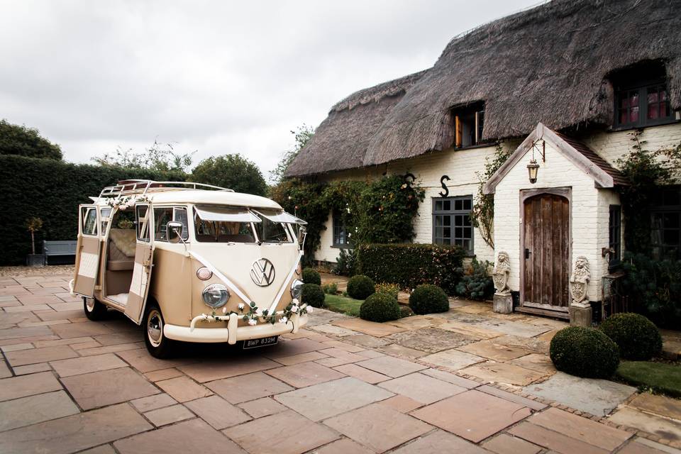 Beautifully restored VW Camper