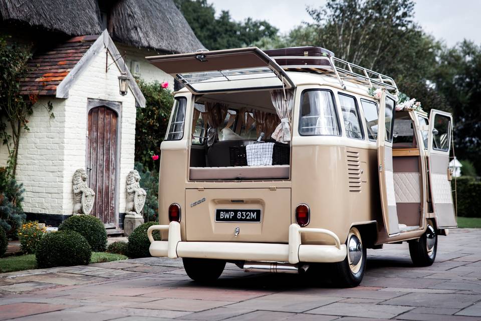 Beautifully restored VW Camper