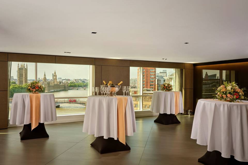 Reception with a view