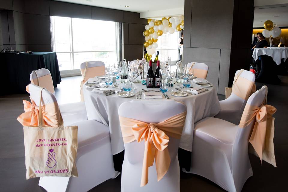 Table set up