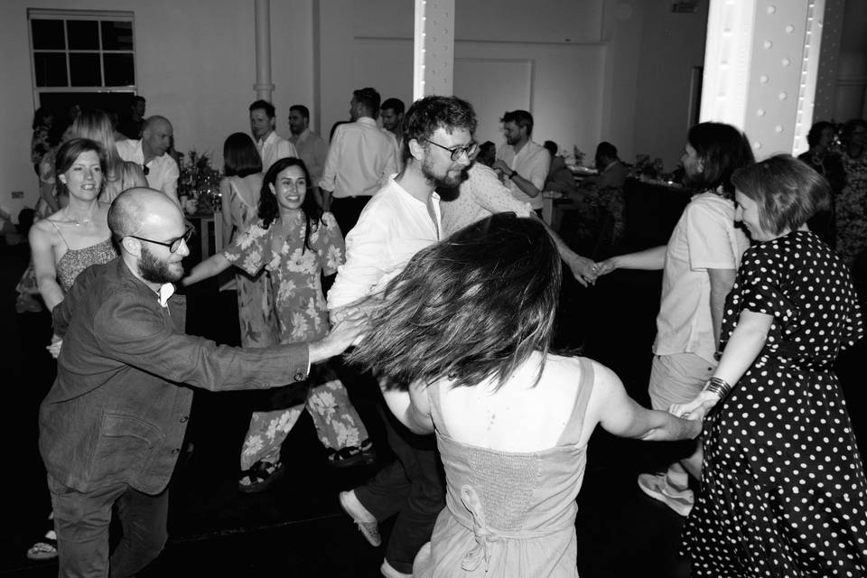 Ceilidh dancing