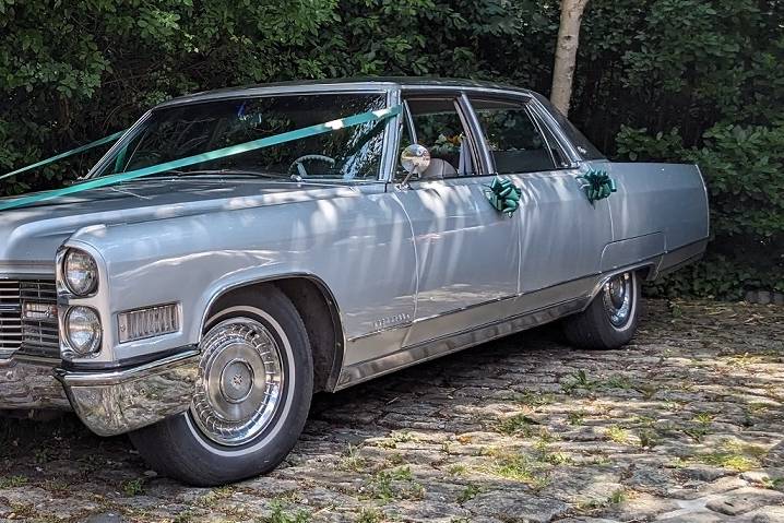 1966 Silver Cadillac Fleetwood