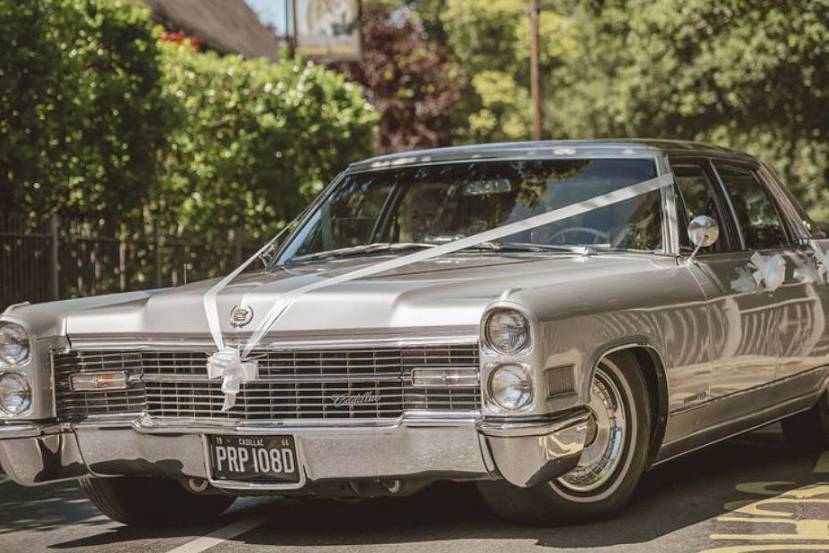 1966 Silver Cadillac Fleetwood