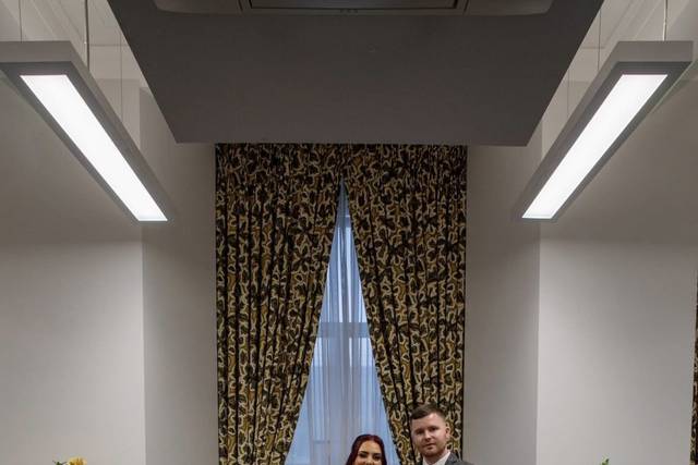 Wedding at Bolton town hall