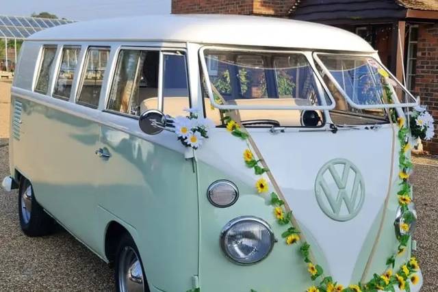 Classic VW Wedding Camper
