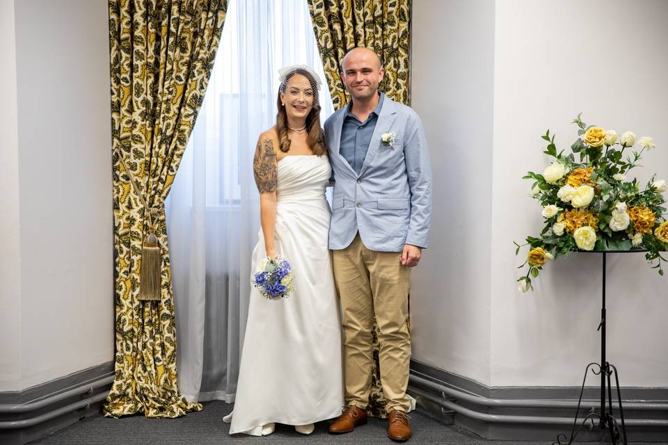Happy couple
