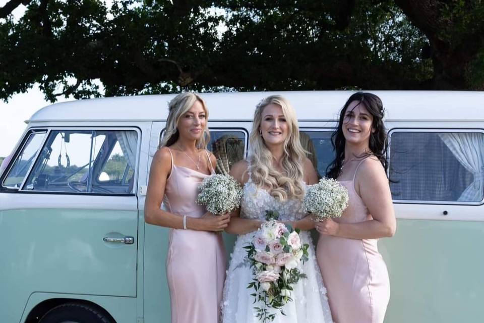 Classic VW Wedding Camper