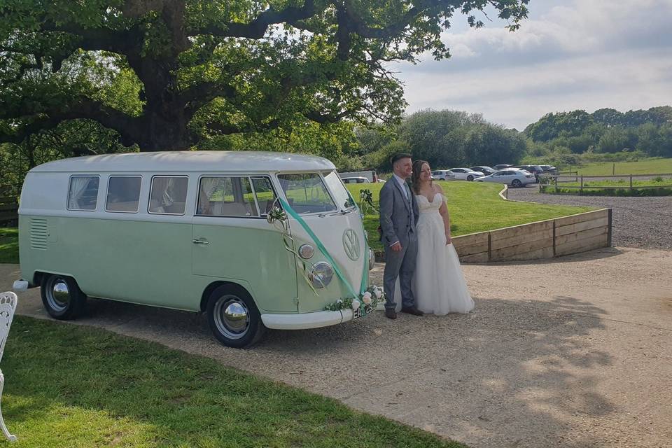 Classic VW Wedding Camper
